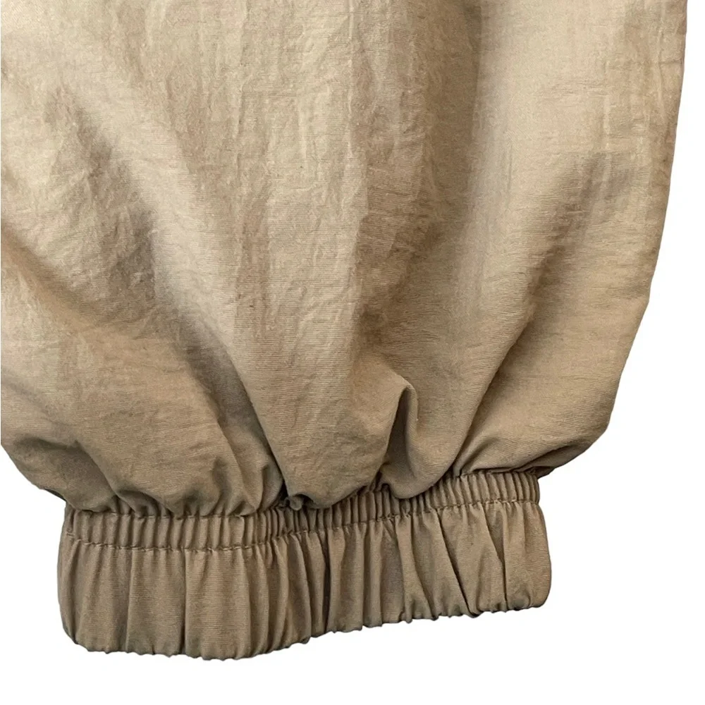 Sean John Men's Spell Out Khaki Tan Military Button Jacket‎ - Size XL
